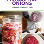 pickled red onions