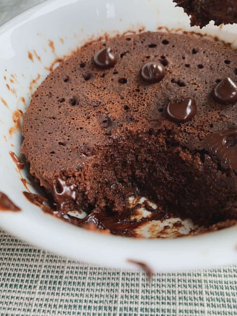 chocolate mocha mug cake