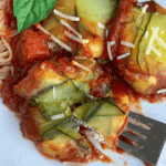 pinterest pin for zucchini ravioli