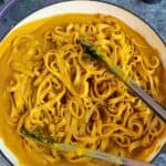 vegan pumpkin pasta pinterest image
