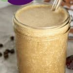Vegan Healthy Frappuccino with hidden Cauliflower