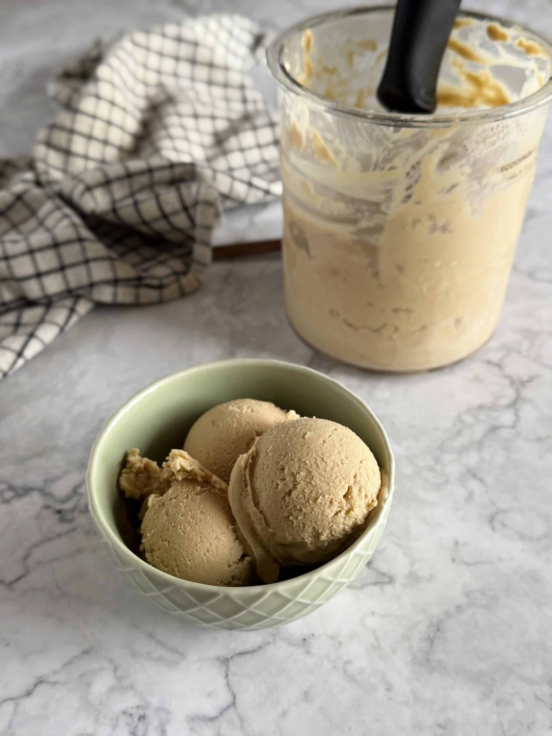 vegan peanut butter ninja creami ice cream