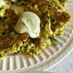 Zucchini Corn Fritters pinterest