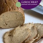 Vegan Deli Sliced lunch meat pinterest image