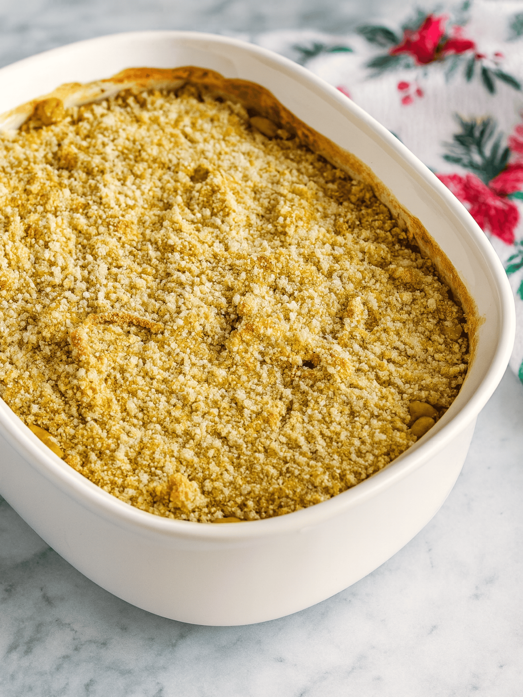 Oil Free Vegan Baked Mac & Cheese