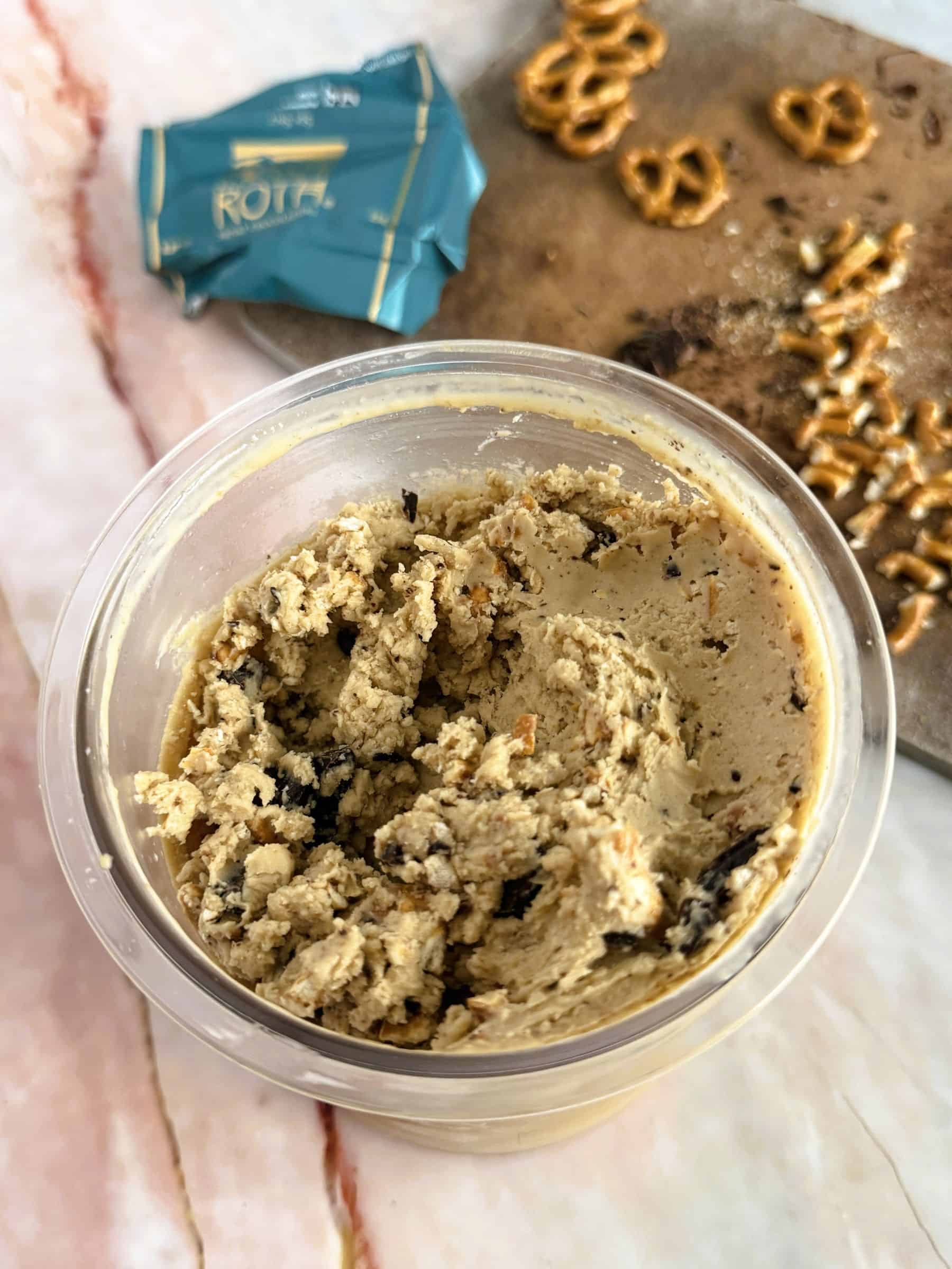 Peanut Butter Crunch ninja creami, copycat ben and jerry's netflix and chill'd