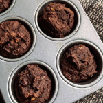Chocolate Banana Muffins (whole food plant based & oil free)